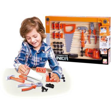Imagem de Ferramentas Junior Brinquedo Oficina Infantil Mecânico - Silmar