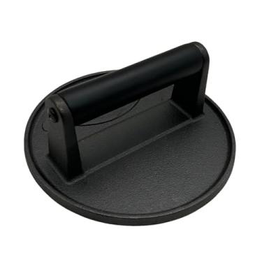 Imagem de IEUDNS Prensa para Bife, Prensa para Hambúrguer, Prensa Plana, Ferramenta para Churrasco, Máquina para Fazer Hambúrguer, Prensa para Hambúrguer de Churrasco,