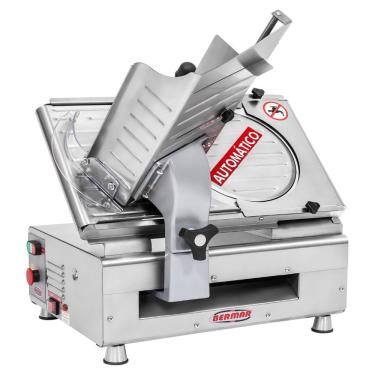 Imagem de Cortador de Frios Automático Bermar Lâmina 300mm em Aço Inox Bivolt