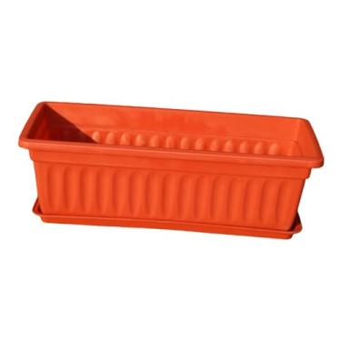 Imagem de Bothyi Caixa de janelas da janela de flor Box de plantio de vegeta, Tijolo Vermelho