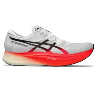 Imagem de ASICS Tênis adulto unissex Metaspeed Edge+, Branco/preto, 14.5