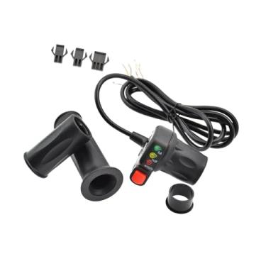 Imagem de Dynwave Twist Gas Handle Handle fundo do acelerador profissional guia de velocidade do guidão REGULADOR de VELOCIDADE de VELOCIDADE de VELOCIDADE SPELE SPELE, 48v