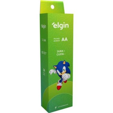 Imagem de Pilha Alcalina AA ELGIN Tubo com 24 Unidades