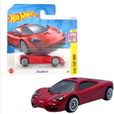Imagem de Carrinho Colecionável Hotweels Mclaren F1 Vermelha Htb11
