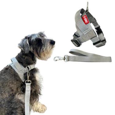 Imagem de Peitoral Anti-puxão P com Guia para Cachorro Pequeno - Canadá K9 - Can