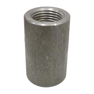 Imagem de Acoplamento completo fêmea rosca NPT de 1/5.1 cm, encaixe de tubulação forjado de aço carbono A105, 6000 PSI