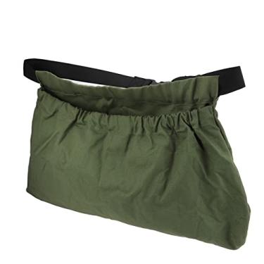 Imagem de Bolsa para colheita, bolsa compacta dobrável de tecido Oxford para colheita de frutas, grande capacidade, design de pendurar na cintura para jardim e atividades ao ar livre, Verde, Comum