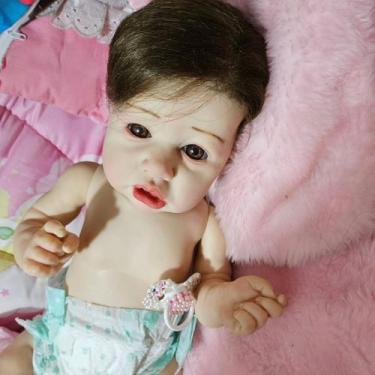Imagem de Bebe reborn que pode tomar banho feita para amar e cuidar - Kelly lemo