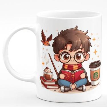 Imagem de Caneca de Porcelana Harry Potter 325ml Bird Stick - PRMUG
