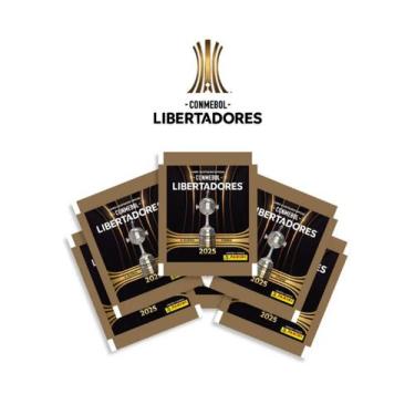 Imagem de 50 Figurinhas Conmebol Libertadores 2025, Panini = 10 Envelopes