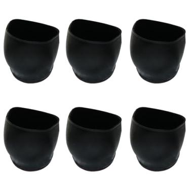 Imagem de yyangz Peças De Almofada Antiderrapante Para Cadeira Rodas Deslizante, Computador, Capa Proteção Rolo, Feltro Universal, Móveis, Mesa, Armário, Escritório Com Rodízios