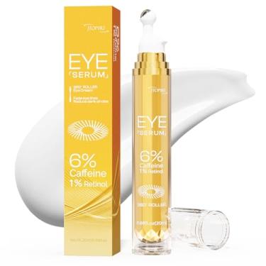 Imagem de Jtopyrt Creme Para Os Olhos Com 6% De Cafeína: Removedor Olheiras, Hidratante E Antirrugas Mulheres, 20Ml 0,68 Fl Oz