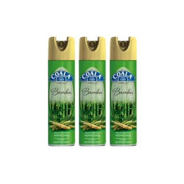 Imagem de Kit 3x Odorizante de Ambiente Aerosol Coala 400ml – Escolha a Fragrância (Bambu)