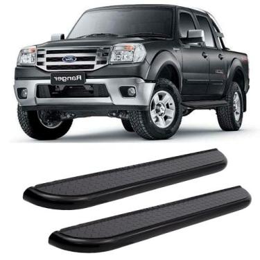 Imagem de Estribo Ranger 2001 2002 2003 Preto Plataforma Cabine Dupla - Solar
