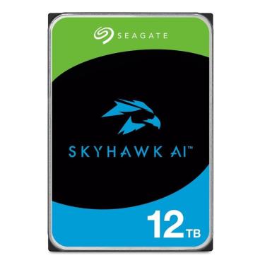 Imagem de HD 12TB SATA - 7200RPM - 256MB Cache - Seagate SkyHawk AI Surveillance - ST12000VE0001 - Vigilância