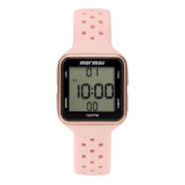 Imagem de Relógio Mormaii Feminino Digi Rosé - Mo19800b-8j Mo19800b-8j