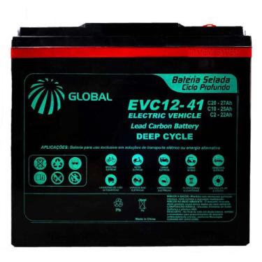 Imagem de Bateria Evc12-41 Selada para Cadeira de Rodas Motorizada D1000 12V 41A