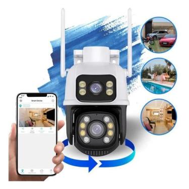 Imagem de Câmera Segurança Wifi Externa Yoosee Sem Fio Ful Hd Visão - Câmera Ext