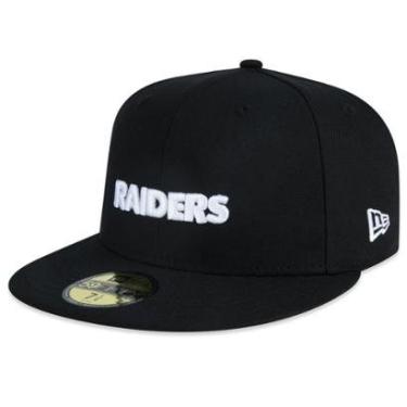 Imagem de Boné New Era 59Fifty NFL Las Vegas Raiders Core Essentials Style Masculino-Masculino