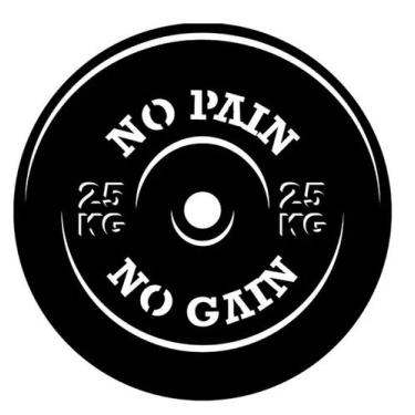 Imagem de mandala MDF quadro Academia fitness decorativo c/ fita dupla face deco