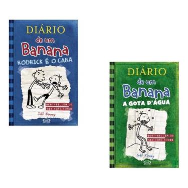 Imagem de Kit C/2 Livros - Diário De Um Banana Volumes 2 + 3 - Capa Cartão - VR 