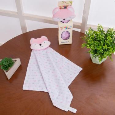 Imagem de Naninha De Bebê Bichinho De Pelúcia Com Prendedor De Chupeta - JR Deco