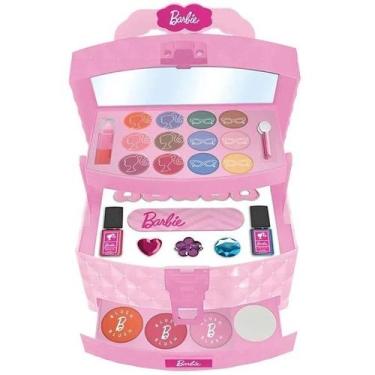 Imagem de Maleta Maquiagem Infantil GLAM Barbie Multikids