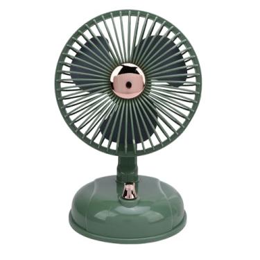 Imagem de Ymiko Ventilador de Mesa, Ventilador Oscilante para Desktop Pequeno Ventilador de Rotação Oscilante