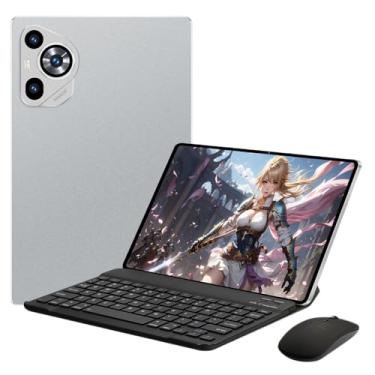 Imagem de Tablet P70 Pro,Tela Imersiva de 10.1',8GB RAM,256GB ROM, Câmera Traseira 32MP, Câmera frontal de 16MP, Wifi, GPS,Android 13, 5G, 8800mAh Bateria (Cinza)