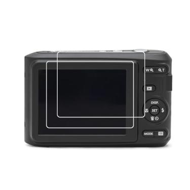 Imagem de Protetor de tela Walieoka compatível com KODAK PIXPRO FZ45, película protetora de vidro temperado de dureza 9H, resistente a arranhões e impressões digitais [2 unidades]