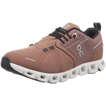 Imagem de On Tênis feminino impermeável Cloud 5, Cocoa | Frost, 27.5 cm C