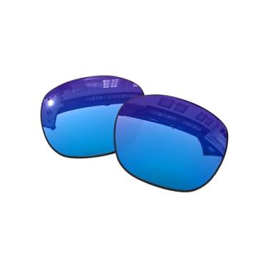 Imagem de OOWLIT Lentes de substituição compatíveis com óculos de sol Oakley Garage Rock Ice não polarizadas