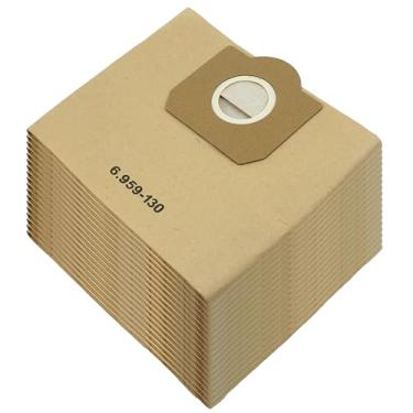 Imagem de Unikstone Sacos de aspirador de pó WD3 para sacos de filtro de papel Karcher 6.959-130.0 1629 MV3 A2201/2204/2504/2554/2251/2604, sacos de filtro, sacos de aspirador de pó, sacos de papel (18 amarelos