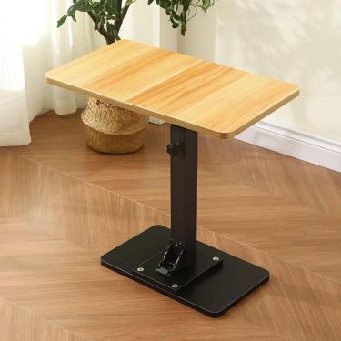 Imagem de Prateleira De Mesa Flutuante Para Camper Van Traile Altura Ajustável Para Veículos De Conversão De Rv Em Casa, Piquenique De Acampamento Ao Ar Livre, Yellow, 60 * 35cm/24 * 14in