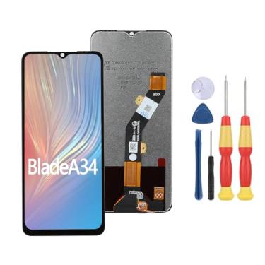 Imagem de SiuVorZhi Tela LCD compatível com ZTE Blade A34 LCD Display Touch Screen Assembly Peças de reposição com ferramentas