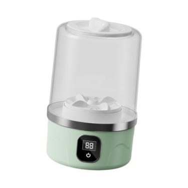 Imagem de Bothyi Mini Máquina de Lavar Roupa Desidratável Balde de Roupa Interior Leve Lavadora de Sutiãs Limpador de Interior para Viagens Camping Hotel, Verde