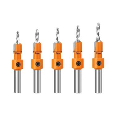 Imagem de Broca De Fresadora Hss De 8mm, Fresa De Madeira, Extrator De Parafuso,