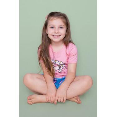 Imagem de Pijama Infantil Feminino Curto Dog Life - Pink Dream, 10