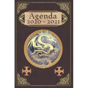 Imagem de AGENDA 2020 2021: Un agenda scolaire 2020 2021 (Septembre 2020/Juin 2021) pour étudiants, garçon et fille - Agenda Gamer Journalier - Planificateur Académique - Couverture Dragon