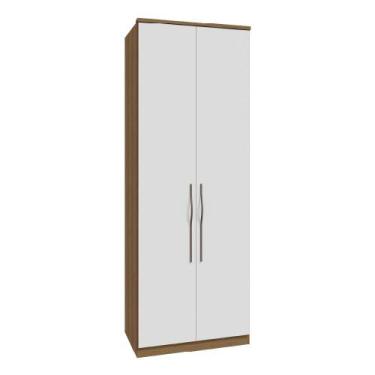 Imagem de Guarda Roupa Modulado 02 Portas 234cm Setiba - Móveis Rimo, Jequitibá/