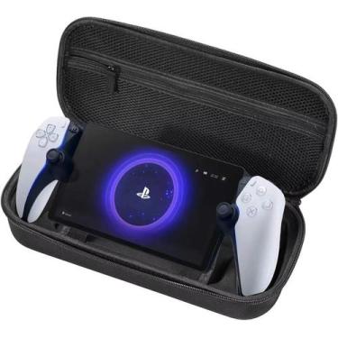 Imagem de Estojo Portal PS5 Case Suporte Bolsa Rígida Espaços Extras - 123Games