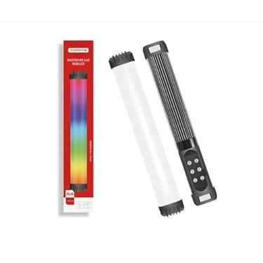Imagem de Bastão de Luz LED RGB 10W 2000 mAh 3 Ritmos de Música para Vídeo e Foto Tomate MLG-118RGB