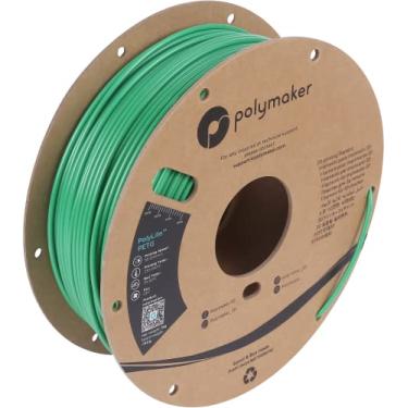 Imagem de POLYMAKER Filamento Petg 2,85 Mm, 1 Kg, Verde Para Impressora 3D, Impressão Polylite Precisão Dimensional De +/- 0,03 Na Maioria Das Impressoras
