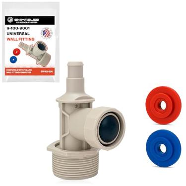 Imagem de Swimables Encaixe de parede universal 9-100-9001 compatível com peças de limpador de piscina Polaris e peças Polaris 280 | Compatível com conector de montagem de parede Polaris | Design de estrutura