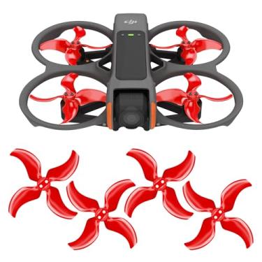 Imagem de Master Airscrew Hélices de atualização para DJI Avata 2 - Vermelho, 4 peças