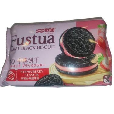 Imagem de Small Black Biscoito Morango 100g Fustua