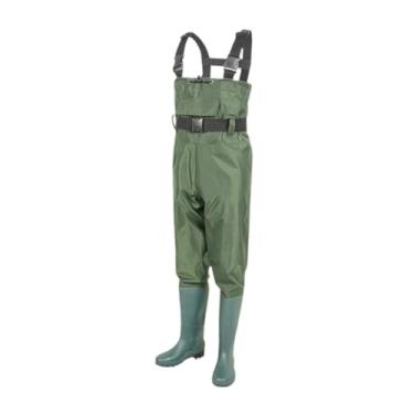 Imagem de kowaku Waders de Pesca Waders Peito para Homens E Mulheres Calças Leves com Botas para Pesca Muck Trabalho Agricultura Wading, Verde, 45