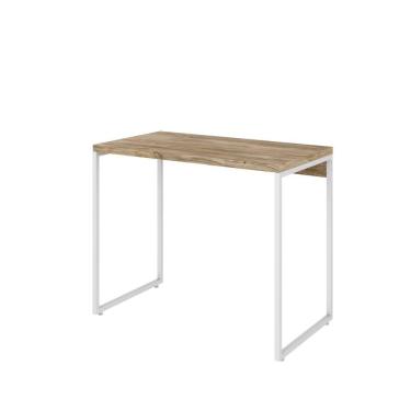 Imagem de Mesa Dynamica 90x50x75cm Carvalho - Est.branca Carvalho - Est.branca