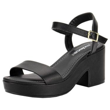 Imagem de Sandália Feminina Salto Grosso Moleca 5549102