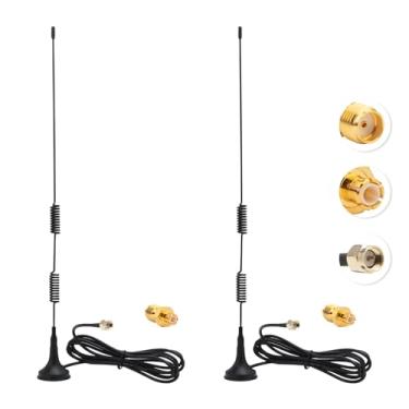 Imagem de Kaunosta Antena 978MHz 1090MHz ADS-B SDR Base Magnética 6dBi SMA Macho MCX Cabo 1,5 M para Aviação 900-1800MHz Receptor ADS-B RTL SDR Rádio Definido por Software USB Stick Dongle Tuner Receptor